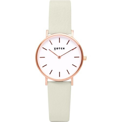 Votch mannen vegan Horloge Peitite Rose Goud & Linnen Tweedehands