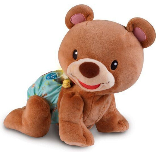 VTech Baby Kruip&Leer Babybeer - Interactief Speelgoed - Pluche - Voor Jongens en Meisjes Tweedehands