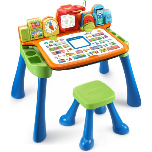 VTech Mijn Magisch Bureau 5 in 1 - Interactief Speelgoed - Kinder Bureau - Peuter Tafel - Voor Jongens&Meisjes