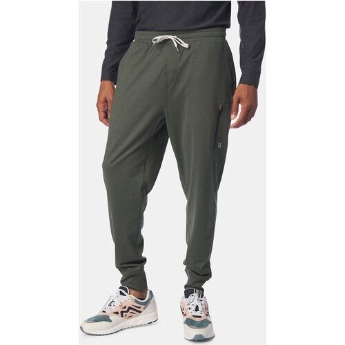 Vuori Sunday Performance Jogger Broek Donkergroen Tweedehands