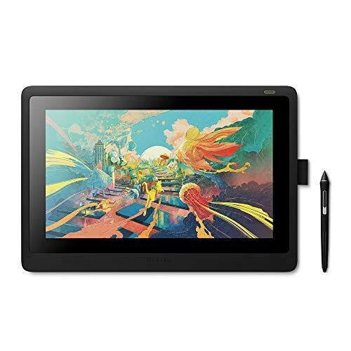 Wacom DTK-1660E - Pen-display - 15,6 inch Full-HD - 8000 drukniveaus Tweedehands