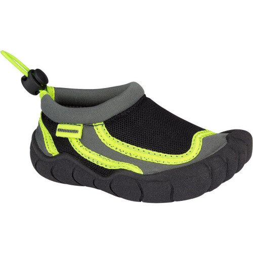 Waimea Foot - Waterschoenen - Antislip zool - Zwart/Groen - Maat 25