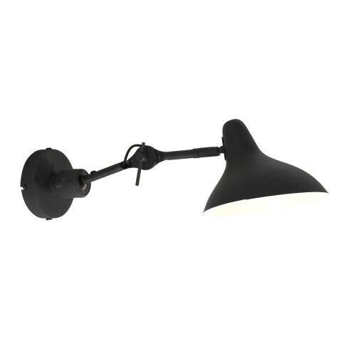 Wandlamp Anne Light & home Kasket - Zwart