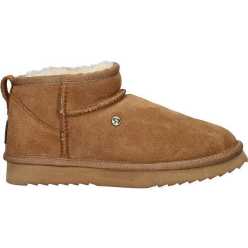 Warmbat Durack - Dames Suede Laarzen - Maat 39 - Cognac