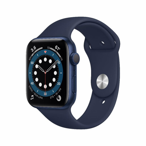 Refurbished Apple Watch Series 6 40mm Blauw Als nieuw Tweedehands