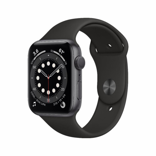 Refurbished Apple Watch Series 6 cellular 44mm Zwart Als nieuw Tweedehands