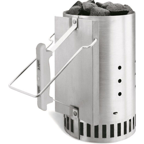 Weber Brikettenstarter - Aluminium en Staal - 20.57 x 31.75 x 32.26 cm Tweedehands