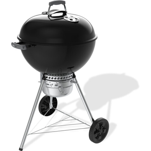 Weber Original Kettle Premium - Houtskoolbarbecue - Ø 57 cm - Zwart - One-Touch Reinigingssysteem - Dekselthermometer