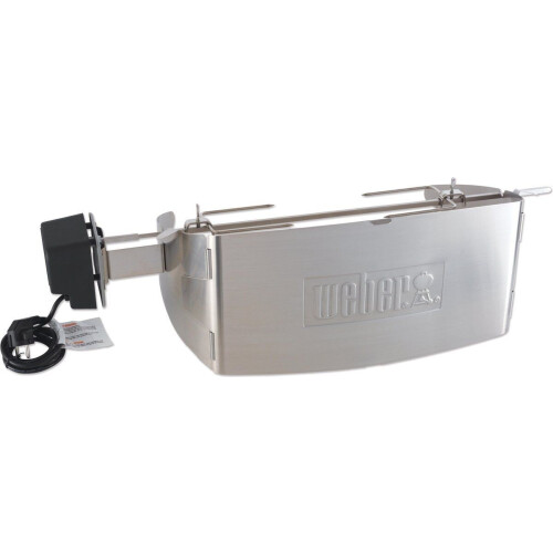 Weber Q200/2000 - Braadspit - BBQ plezier Tweedehands