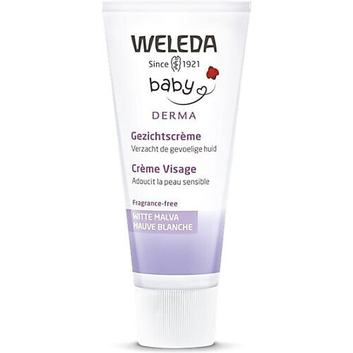 Weleda Baby Sensitive Witte Malva Gezichtscreme Tweedehands