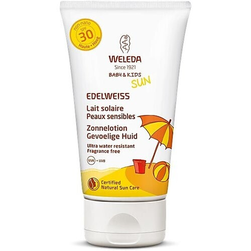 Weleda Edelweiss Zonnelotion Gevoelige Huid SPF 30 Tweedehands