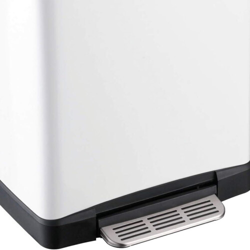 WESCO Big Double Boy - Duo Pedaalemmer - 36 Liter - Matzwart (2x18 Liter) Tweedehands