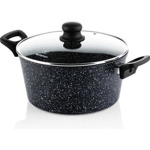 Westinghouse Braadpan -Ø 24 cm - Inductie - Anti-aanbaklaag - Zwart Marmer