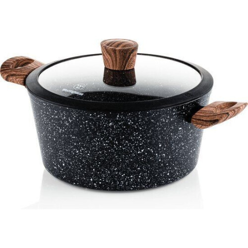 Westinghouse Kookpan -Ø 28 cm - Zwart Marmer - Speciale Editie - Vaatwasser-bestendig Tweedehands