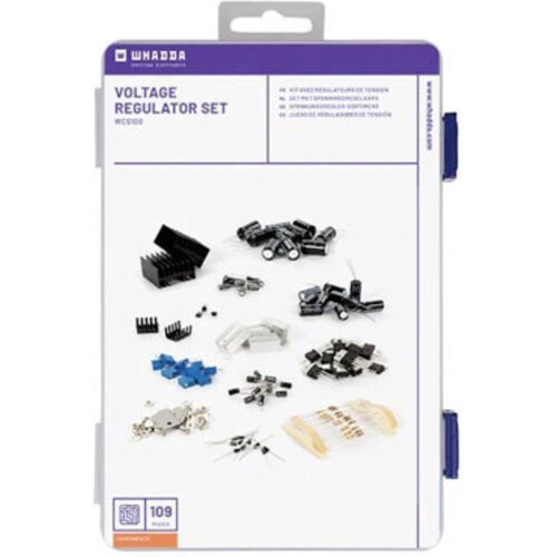 Whadda WCS100 - Spanningsomvormer - Starterset met spanningsregelaars en componenten