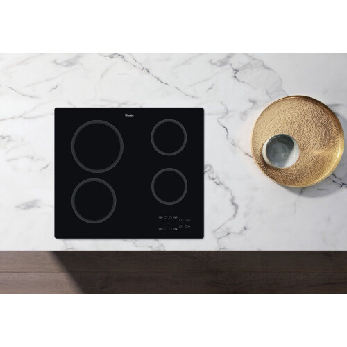 Whirlpool AKT 801/NE - Keramisch inductiekookplaat - 4 zones - Zwart