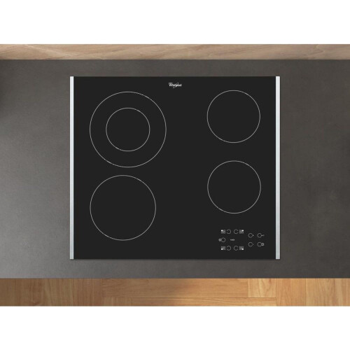 Whirlpool AKT 8130 BA - Keramisch kookplaat - 4 zone(s) - Zwart