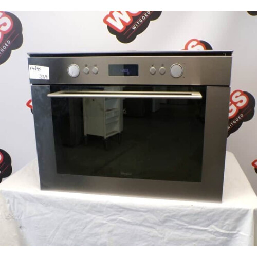 Whirlpool AMW840/IX inbouw combi magnetron - 2dehands Tweedehands