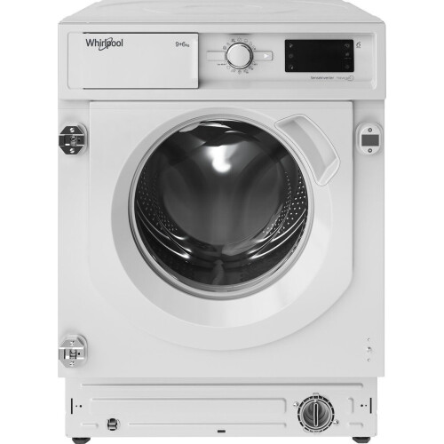 WHIRLPOOL BIWDWG961485EU - Inbouw wasdroogcombinatie - 9+6kg - 1400t - freshcare+ - groot digitaal display - soft move Tweedehands