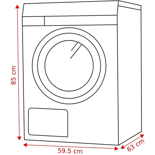WHIRLPOOL FFB 8489E BV BE - Wasmachine Voorlader - 8 kg - 1400 rpm - Wit Tweedehands