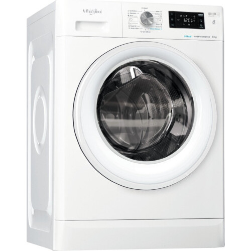 Whirlpool Ffb8489wvee Wasmachine - 6th Sense Technologie - Stoom - Led Display - Stille Motor - 8kg - 1400 Toeren - 60 Cm | Nieuw (outlet)