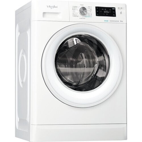 Whirlpool Ffb8489wvee Wasmachine - 6th Sense Technologie - Stoom - Led Display - Stille Motor - 8kg - 1400 Toeren - 60 Cm | Nieuw (outlet) Tweedehands