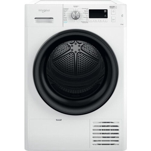 Whirlpool Fftcm118xbbe - Condensdroger - 8 Kg - 6th Sense - 65 Db - Energieklasse B