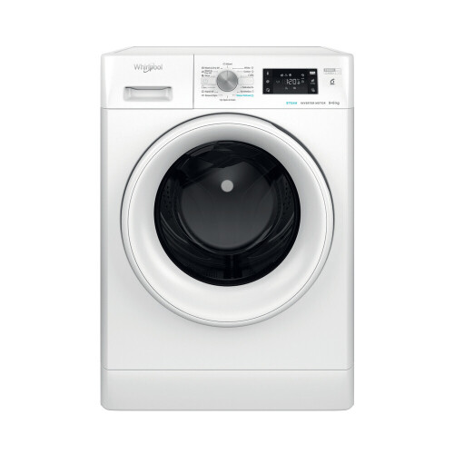 Whirlpool Ffwdb964489wvee - Was-droogcombinatie - 9 Kg Wassen - 6 Kg Drogen - 1400 Tpm - 6th Sense & Freshcare+ - Energieklasse C | Nieuw (outlet)
