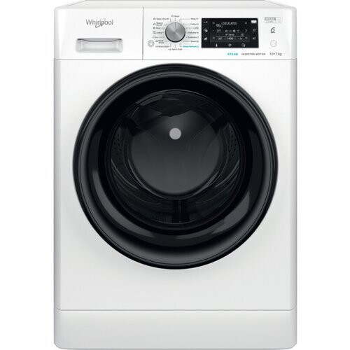 Whirlpool Ffwdd1076258bveu - Was-droogcombinatie - 6 Kg Wassen - 7 Kg Drogen - Energieklasse E | Nieuw (outlet) Tweedehands