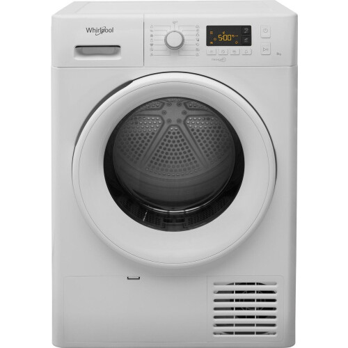 Whirlpool FT CM11 8XB EU - Warmtepompdroger - 8 kg - A++ - Wit Tweedehands
