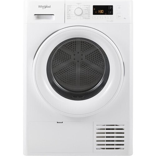Whirlpool Ftbem1182 - Warmtepompdroger - 8 Kg - 64 Db - Energieklasse D | Tweedehands (Refurbished) Tweedehands