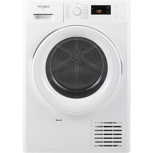 Whirlpool Ftbem1182 - Warmtepompdroger - 8 Kg - 64 Db - Wit Tweedehands