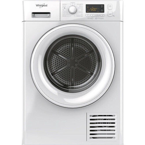 Whirlpool Ftnl M11 82 - Warmtepompdroger 8kg - Sensorsturing - Wit Tweedehands