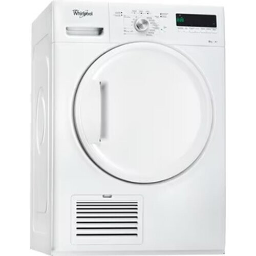 Whirlpool Hdlx 80311 - Warmtepompdroger - 8 Kg - 6th Sense - 65 Db - Energieklasse A+ | Tweedehands (Refurbished) Tweedehands
