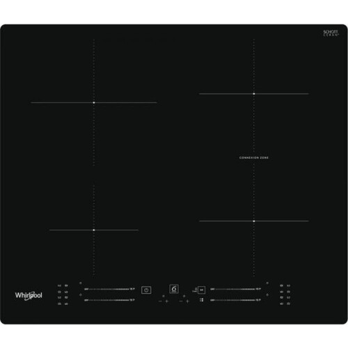 Whirlpool WBS2560NE - Inductiekookplaat - 4 kookzones - Zwart