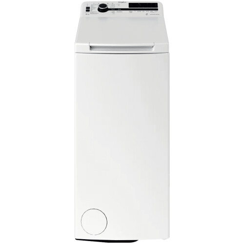 WHIRLPOOL TDLR6261BSBE - Bovenlader wasautomaat - 6 kg vulgewicht - 14 programma's Tweedehands