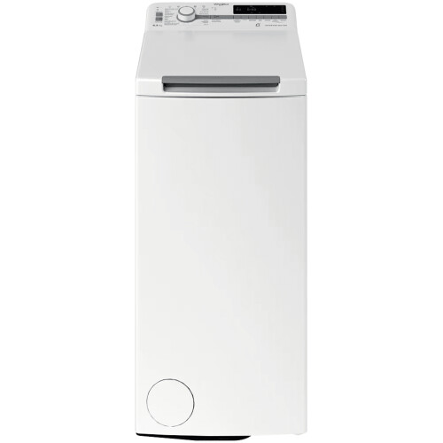 WHIRLPOOL TDLR65251BBE - Bovenlader wasautomaat - 6.5 kg vulgewicht - 14 programma's Tweedehands