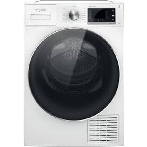 Whirlpool W6d94wr - Warmtepompdroger - 9 Kg - 6th Sense - 62 Db - Energieklasse A+++ - Wit | Nieuw (outlet) Tweedehands