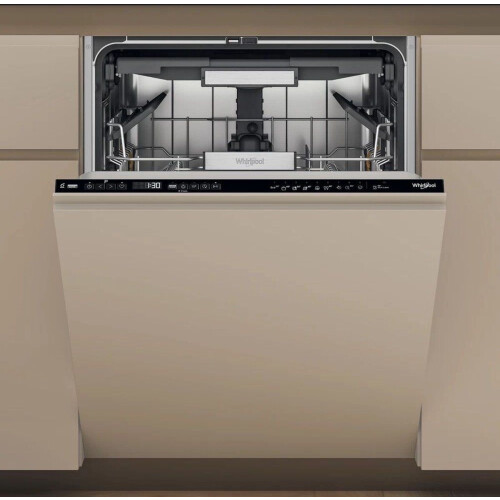 Whirlpool W7IHP40LC - Ingebouwde vaatwasser - 15 couverts - MaxiSpace kuip - Zwart Tweedehands