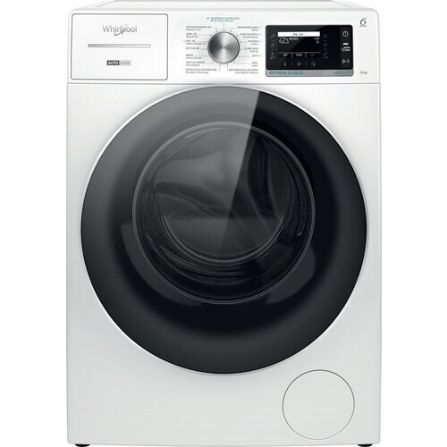 Whirlpool W889adsilencebe - Wasmachine - 8 Kg - 1400 Tpm - Energieklasse A - Wit | Nieuw (outlet) Tweedehands