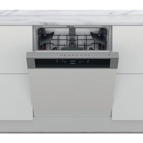 Whirlpool WBC 3C26 X - Half geïntegreerde vaatwasser - 14 couverts - 8 wasprogramma's - Energieklasse E Tweedehands