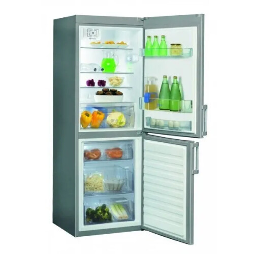 Whirlpool Wbe3414st - Koelvriescombinatie - 188 Cm - 339l - Zilver