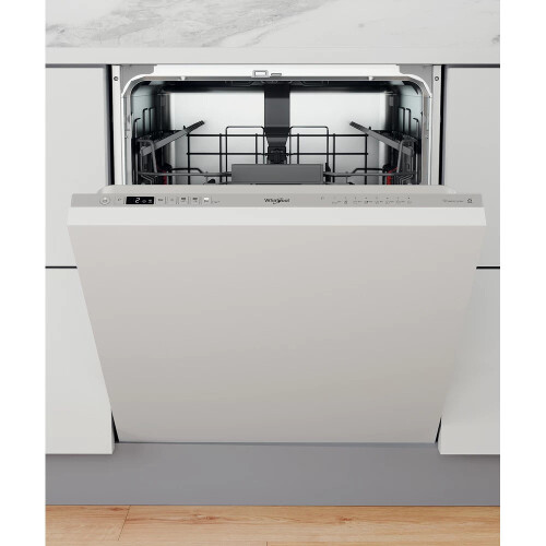 Whirlpool Wic3c33pe - Inbouw Vaatwasser - 60 Cm - 14 Couverts - Powerclean Pro & Naturaldry - 43 Db - Energieklasse D | Nieuw (outlet)