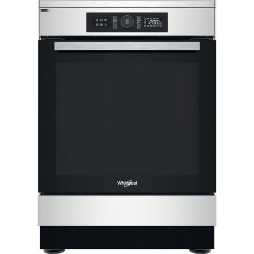 Whirlpool WS68IB8ACX/FR - Vrijstaand fornuis - Inductiekookplaat 8 functies - Roestvrijstaal