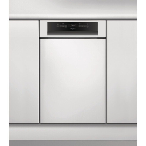 Whirlpool WSBO 3O23 PF X - Inbouwvaatwasser - 10 couverts - RVS