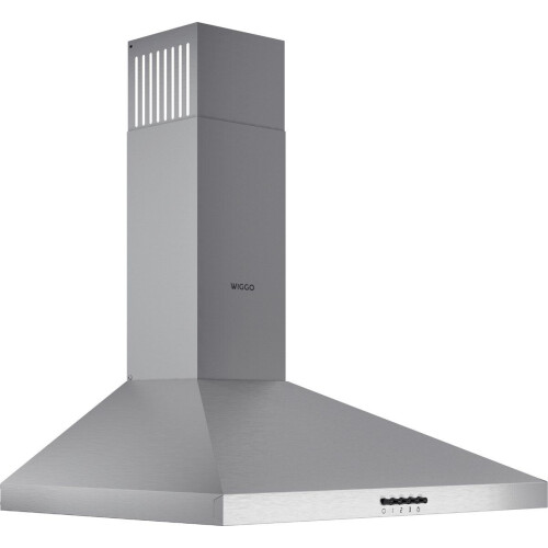 Wiggo WE-A630P(X) - Wandschouw Afzuigkap 60 cm - 680 m³/h - Roestvrijstaal - LED Verlichting Tweedehands