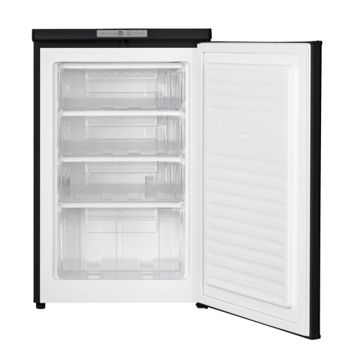 Wiggo WF-TT8D(B) - Vrijstaande Vriezer - 85 liter - 4-sterren - Zwart Tweedehands