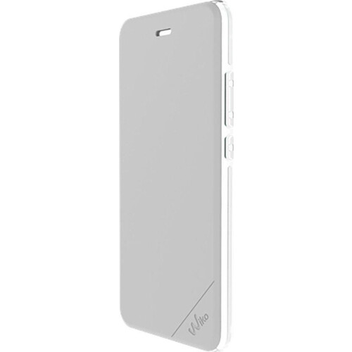 Wiko Sunny 2 - Bookcase - optimale bescherming - lichtgrijs Tweedehands