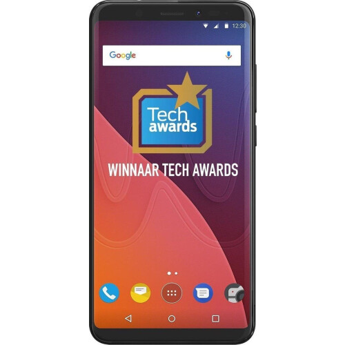 Wiko View - Smartphone - 32GB - Zwart Tweedehands