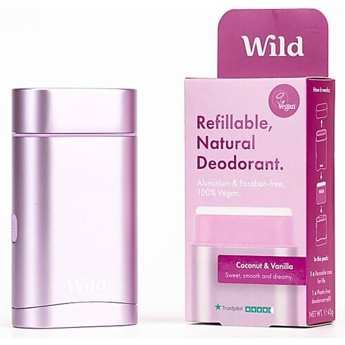 Wild Purple Deodorant Starterspakket - Kokos & Vanille
